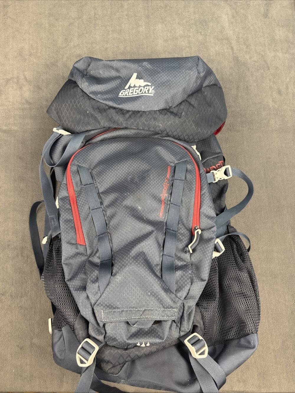 Gregory Wander 70 Blue Backpack Versa fit Hiking Rucksack Backpack Size XS/S